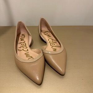 Sam Edelman Tan pointed toe flats Size 7 Never Worn
